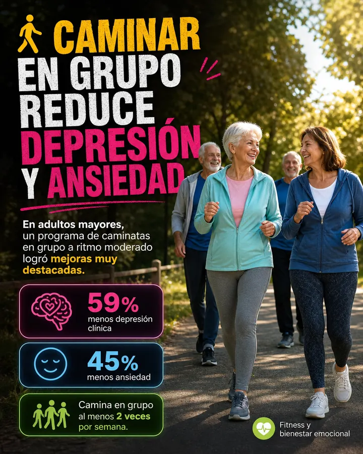 Imagen generada por SonIA Kontent: caminar en grupo